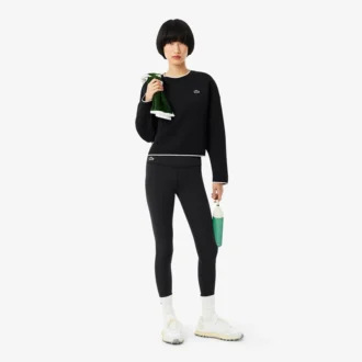 Kadın Kontrast Süslemeli Spor Sweatshirt