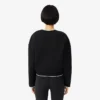 Kadın Kontrast Süslemeli Spor Sweatshirt