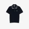 Kadın Kısa Kollu Polo Yaka Golf Kazak