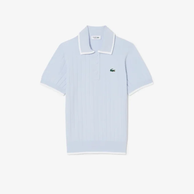 Kadın Kısa Kollu Polo Yaka Golf Kazak
