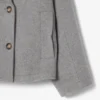 Kadın Kısa Oversized Yün Blend Pea Coat