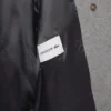 Kadın Kısa Oversized Yün Blend Pea Coat