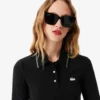 Kadın L.12.D Slim Fit Diamanta Pop Polo Tişört