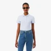 Kadın L.12.D Slim Fit Streç Mini Piqua Polo