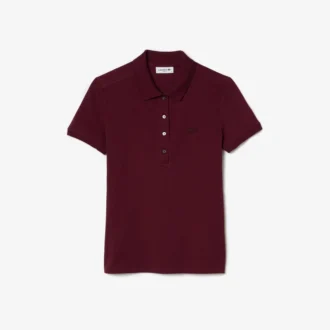 Kadın L.12.D Slim Fit Streç Mini Piqua Polo
