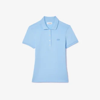 Kadın L.12.D Slim Fit Streç Mini Piqua Polo