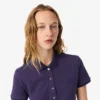 Kadın L.12.D Slim Fit Streç Mini Piqua Polo