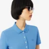 Kadın L.12.D Slim Fit Streç Mini Piqua Polo