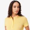 Kadın L.12.D Slim Fit Streç Mini Piqua Polo
