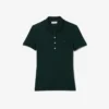 Kadın L.12.D Slim Fit Streç Mini Piqua Polo Kadın L.12.D Slim Fit Streç Mini Piqua Polo