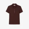 Kadın L.12.D Slim Fit Streç Mini Piqua Polo Kadın L.12.D Slim Fit Streç Mini Piqua Polo