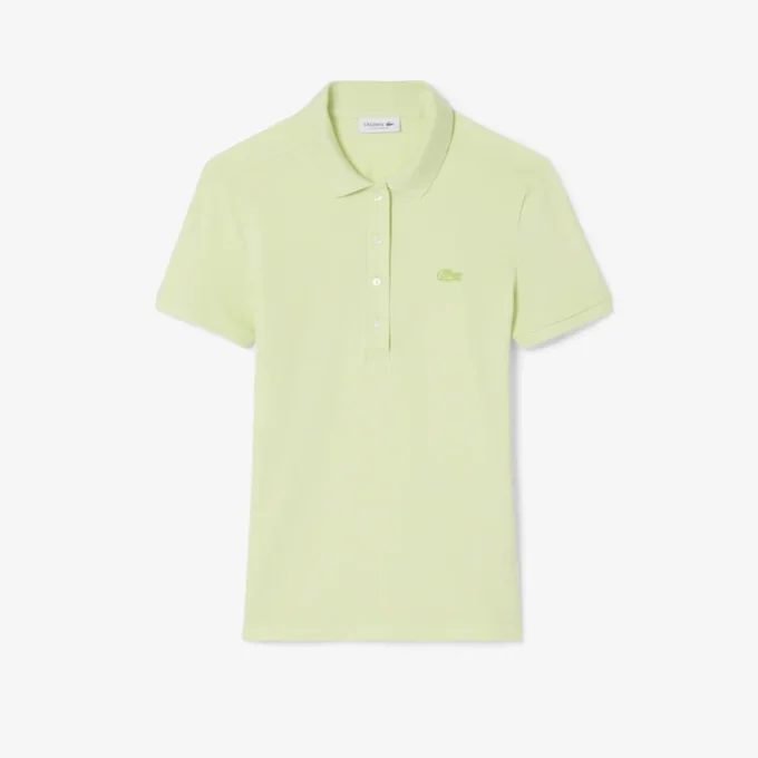 Kadın L.12.D Slim Fit Streç Mini Piqua Polo