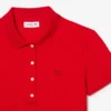 Kadın L.12.D Slim Fit Streç Mini Piqua Polo