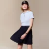 Kadın L.12.D Slim Fit Streç Mini Piqua Polo