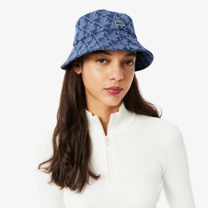 Kadın Monogram Bucket Şapka