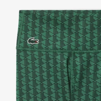 Kadın Monogram Desenli Spor Tayt