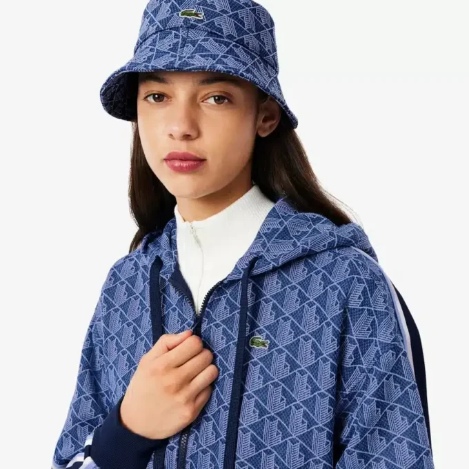 Kadın Monogram Kapüşonlu Sweatshirt