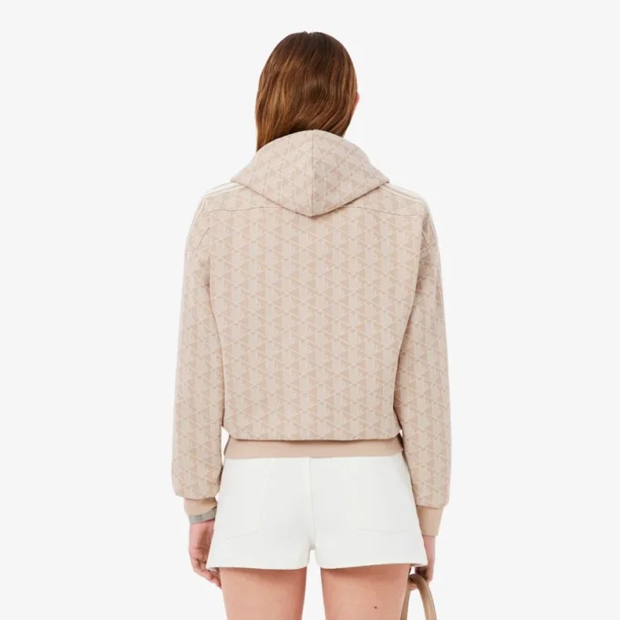 Kadın Monogram Kapüşonlu Sweatshirt