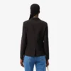 Kadın Nakışlı Logo Slim Fit Yün Blazer