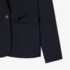 Kadın Nakışlı Logo Slim Fit Yün Blazer
