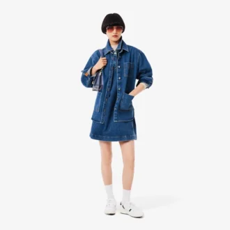 Kadın Oversized Denim Overshirt