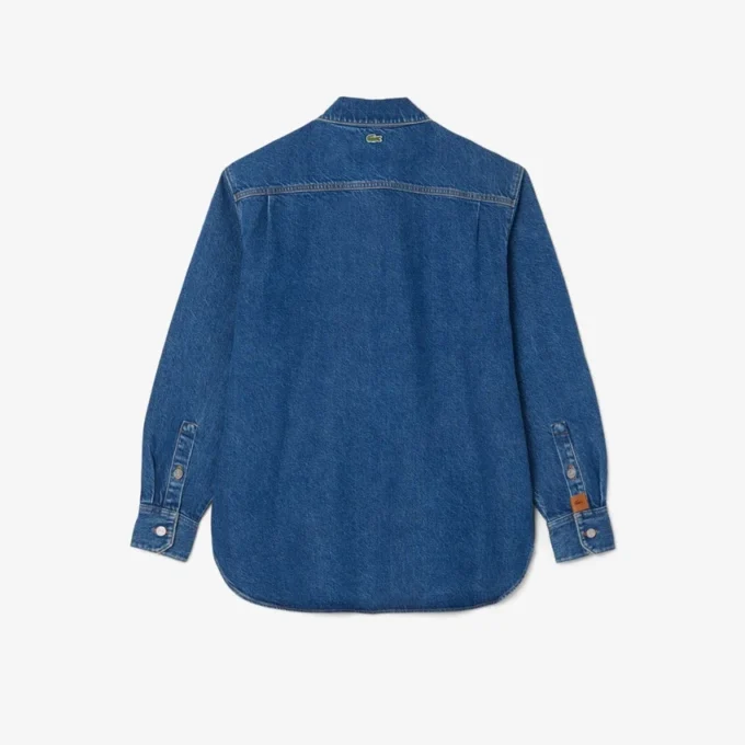 Kadın Oversized Denim Overshirt
