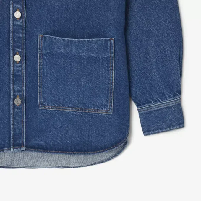 Kadın Oversized Denim Overshirt