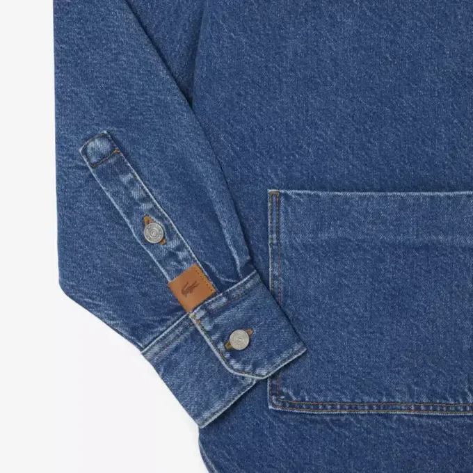 Kadın Oversized Denim Overshirt