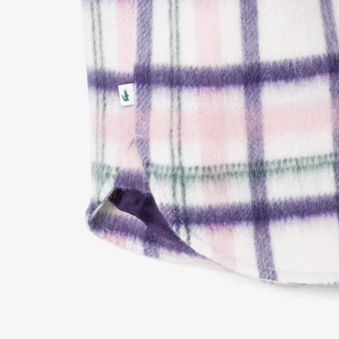 Kadın Oversized Kapitone Yün Overshirt