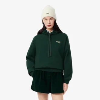 Kadın Oversized Logo Kapüşonlu Sweatshirt