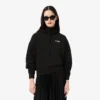 Kadın Oversized Logo Kapüşonlu Sweatshirt