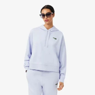 Kadın Oversized Logo Kapüşonlu Sweatshirt