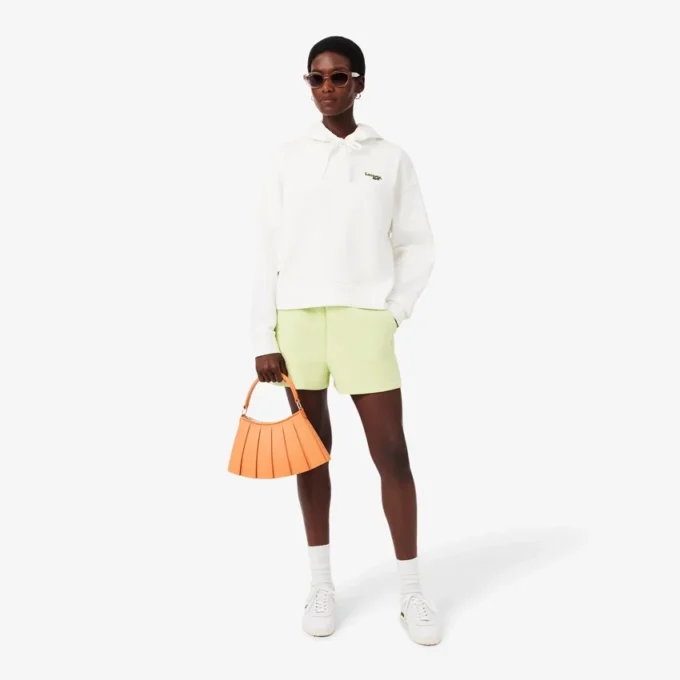 Kadın Oversized Logo Kapüşonlu Sweatshirt