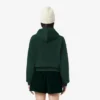 Kadın Oversized Logo Kapüşonlu Sweatshirt