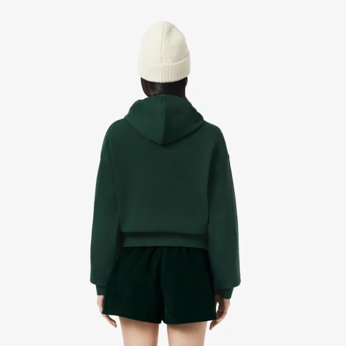 Kadın Oversized Logo Kapüşonlu Sweatshirt