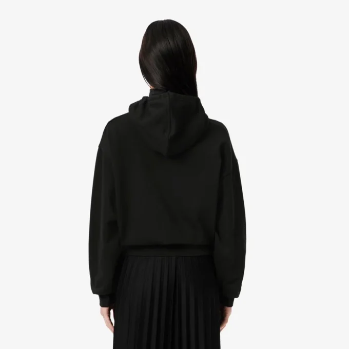 Kadın Oversized Logo Kapüşonlu Sweatshirt