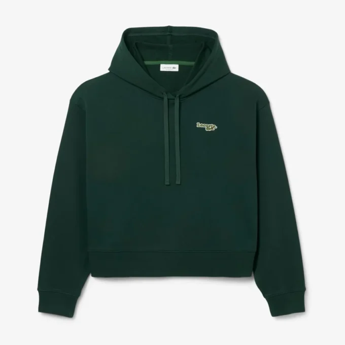Kadın Oversized Logo Kapüşonlu Sweatshirt