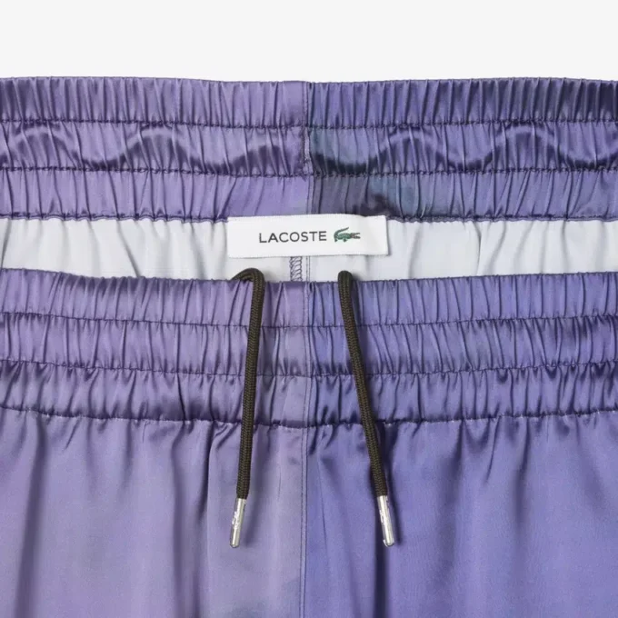 Kadın Oversized Manzara Desenli Pantolon