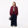 Kadın Oversized Nervürlü Manşetli Bomber Ceket