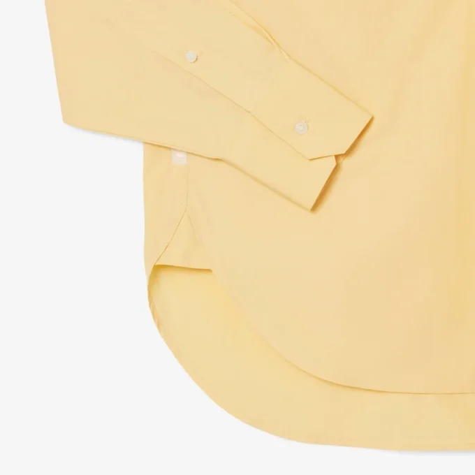 Kadın Oversized Pamuklu Düğmeli Gömlek
