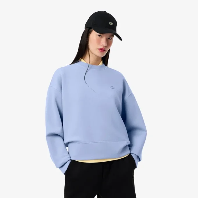Kadın Oversized Pamuklu Sweatshirt