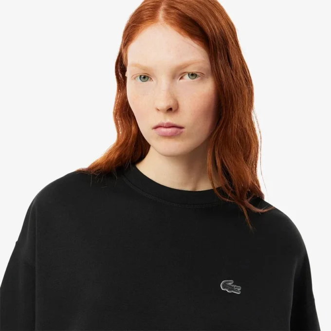 Kadın Oversized Pamuklu Sweatshirt
