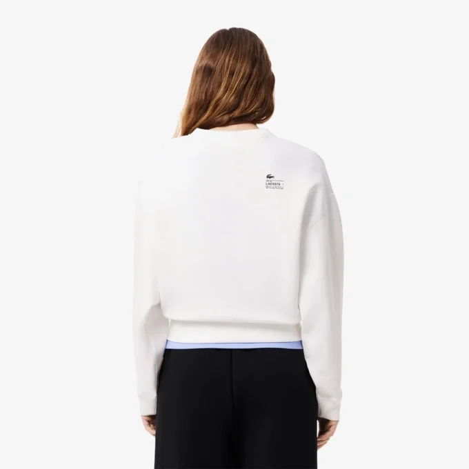 Kadın Oversized Pamuklu Sweatshirt