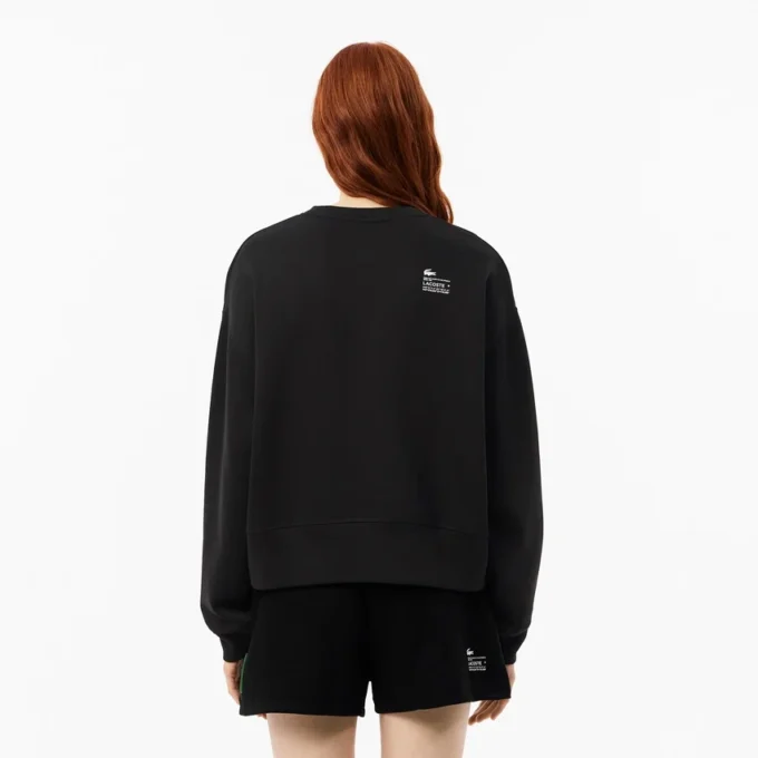 Kadın Oversized Pamuklu Sweatshirt
