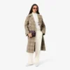 Kadın Oversized Pileli Flanel Pantolon Kadın Oversized Pileli Flanel Pantolon
