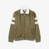 Kadın Oversized Pointelle Çizgili Saten Sweatshirt