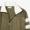 Kadın Oversized Pointelle Çizgili Saten Sweatshirt