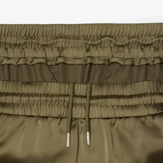 Kadın Oversized Saten Eşofman Altı