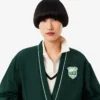 Kadın Oversized Yastıklı Naylon Hırka