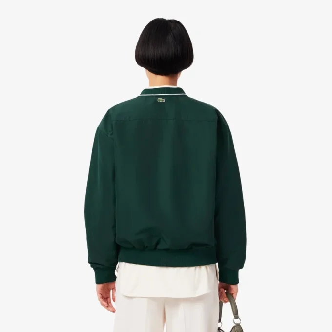 Kadın Oversized Yastıklı Naylon Hırka